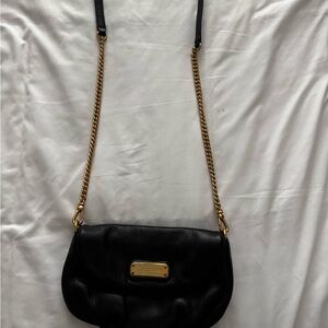 Marc by Marc Jacobs Black Leather Shoulder Bag